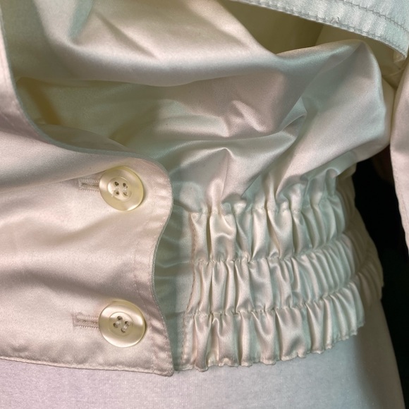 Vintage SPORTMAX Silky Puffy Bomber Jacket - Picture 4 of 12